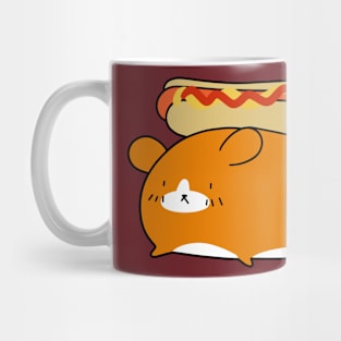 Hotdog Hamster Mug